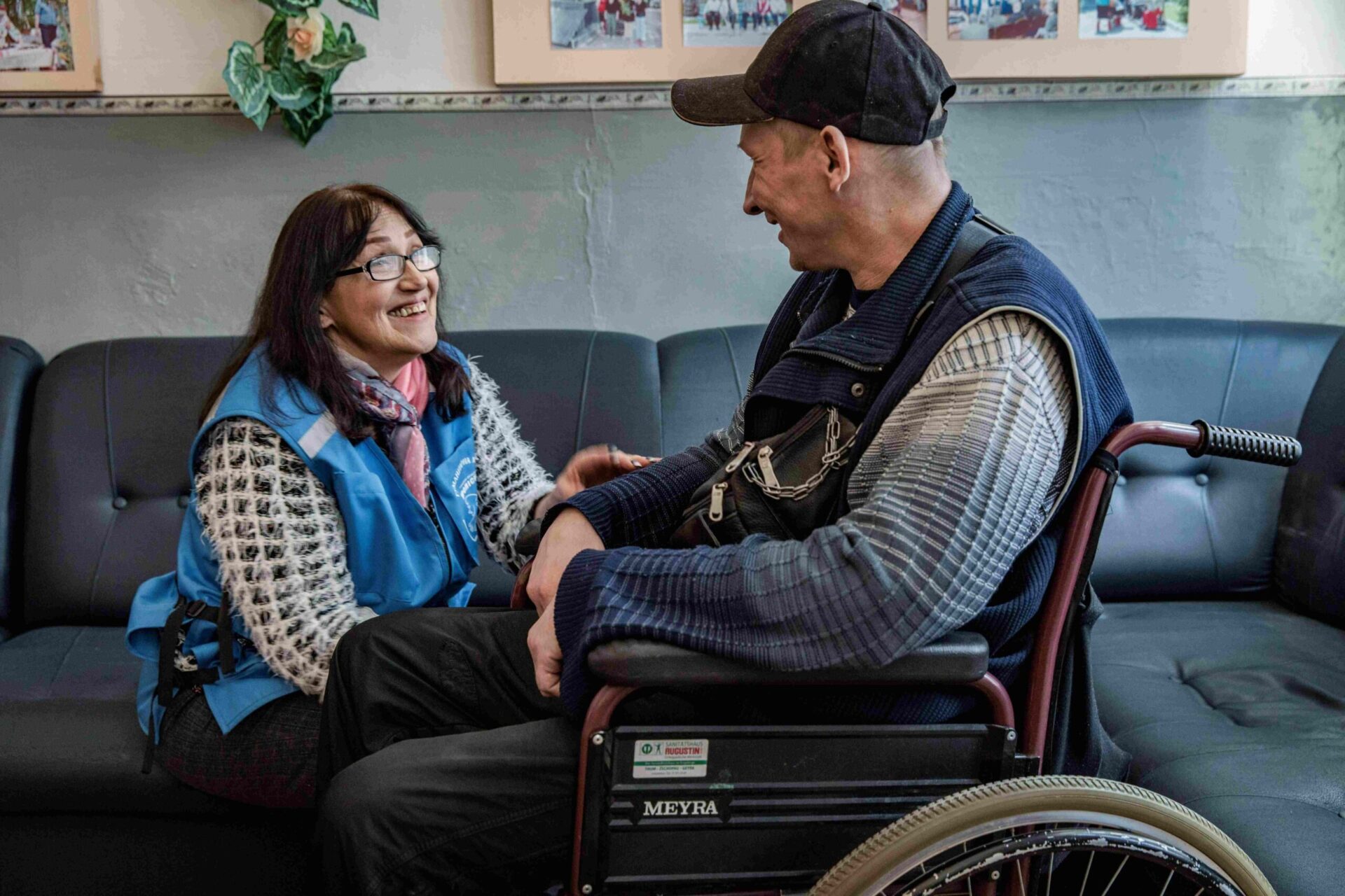 <strong> Ukraine.</strong> Psychosocial support for internally displaced people. <strong>2023</strong> © UNHCR/Andrew McConnell Ukraine. Psychosocial support for internally displaced people. 2023 © UNHCR/Andrew McConnell