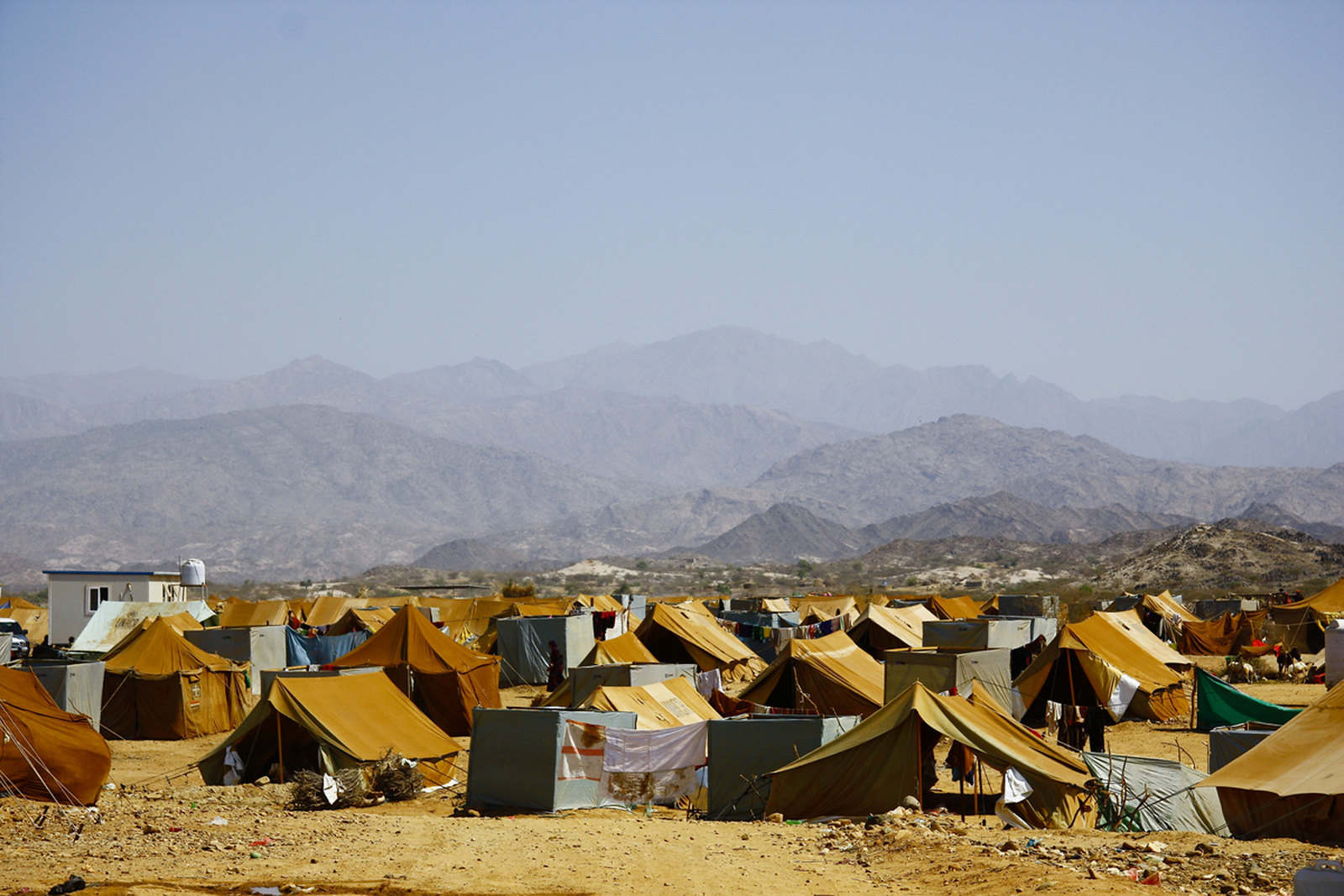 Mazrak Camp, Yemen "Mazrak Camp, north-west Yemen1" by IRIN Photos is licensed under CC BY-NC-ND 2.0.