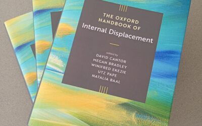 Just Published: The Oxford Handbook of Internal Displacement